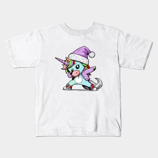 Unicorn Santa Kids T-Shirt